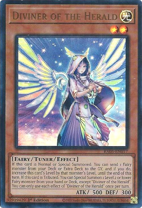 Diviner of the Herald (Ultra Rare) [RA05-EN017] Ultra Rare | Exor Games Summserside