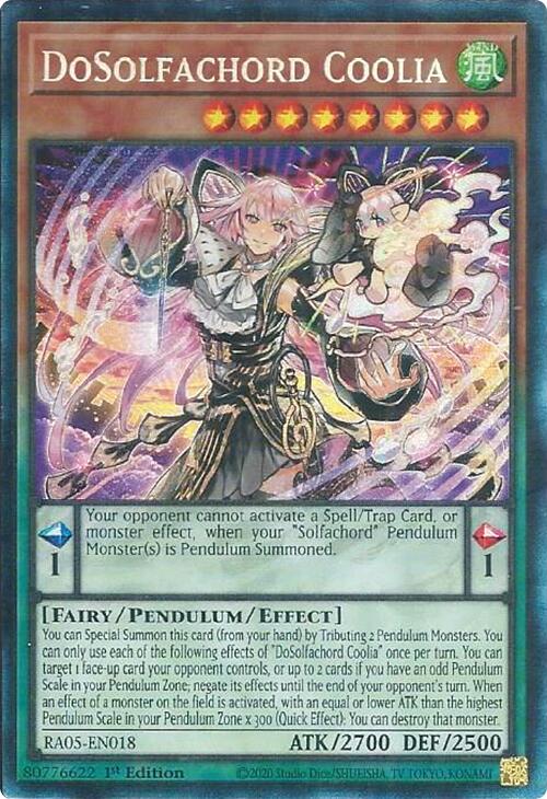DoSolfachord Coolia (Collector's Rare) [RA05-EN018] Collector's Rare | Exor Games Summserside