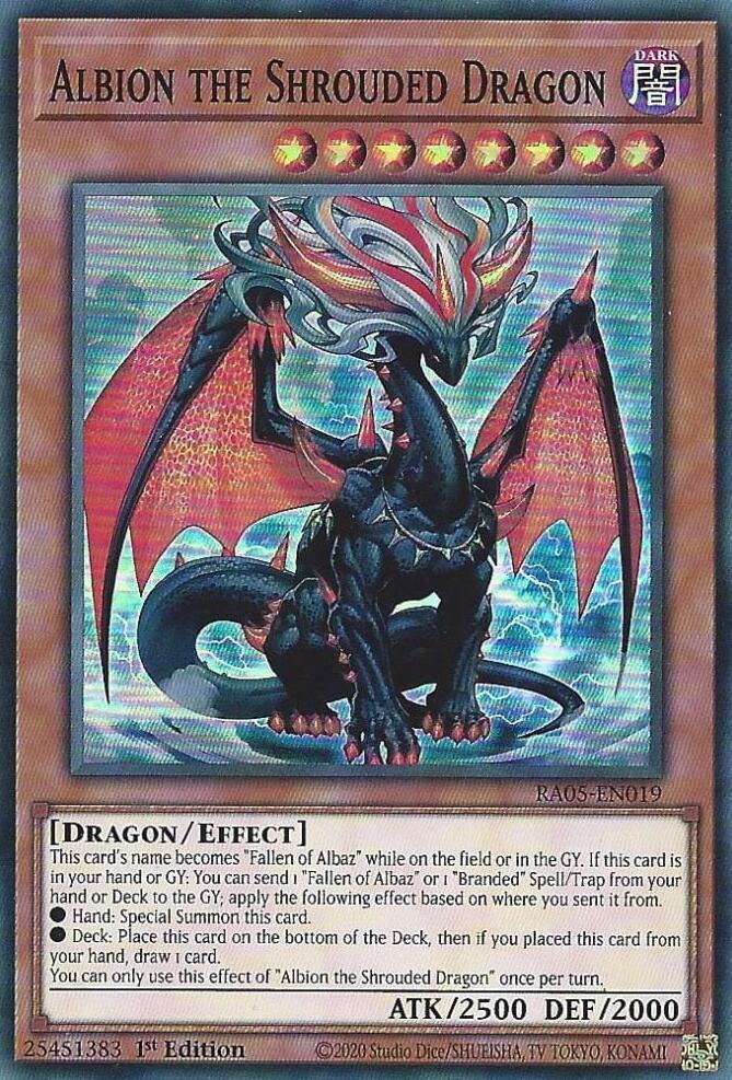 Albion the Shrouded Dragon [RA05-EN019] Super Rare | Exor Games Summserside