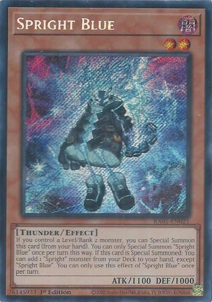 Spright Blue (Secret Rare) [RA05-EN021] Secret Rare | Exor Games Summserside