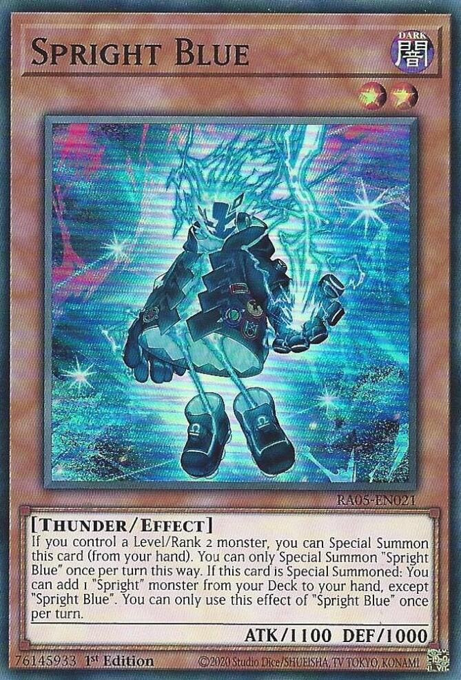 Spright Blue [RA05-EN021] Super Rare | Exor Games Summserside