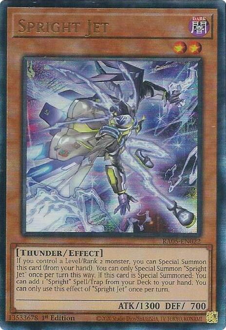 Spright Jet (Ultimate Rare) [RA05-EN022] Ultimate Rare | Exor Games Summserside