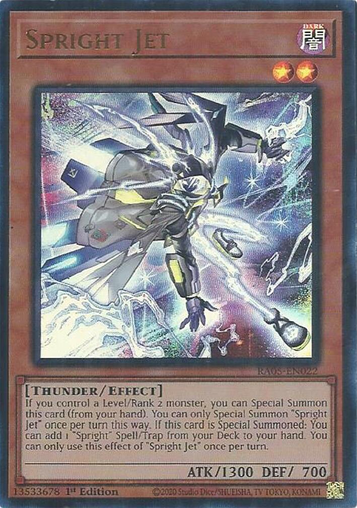 Spright Jet (Ultra Rare) [RA05-EN022] Ultra Rare | Exor Games Summserside