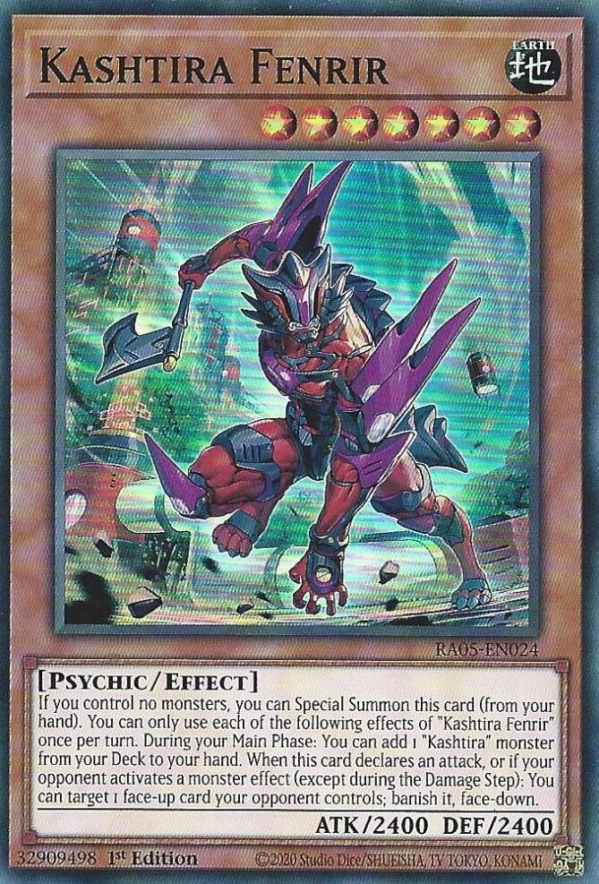 Kashtira Fenrir [RA05-EN024] Super Rare | Exor Games Summserside