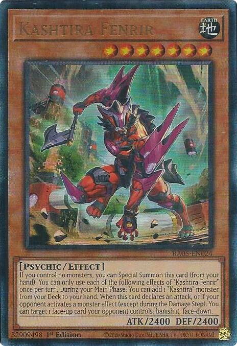 Kashtira Fenrir (Ultimate Rare) [RA05-EN024] Ultimate Rare | Exor Games Summserside