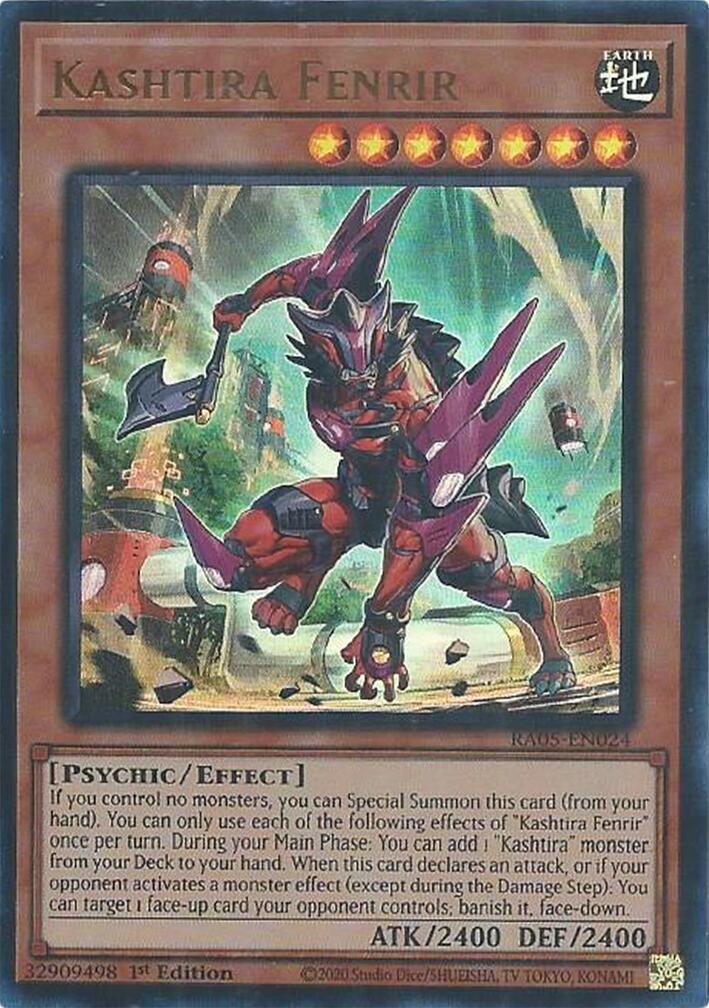 Kashtira Fenrir (Ultra Rare) [RA05-EN024] Ultra Rare | Exor Games Summserside