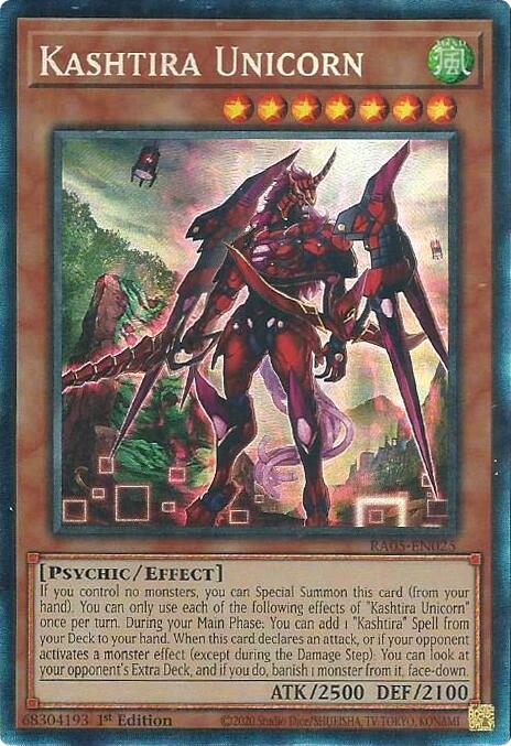 Kashtira Unicorn (Collector's Rare) [RA05-EN025] Collector's Rare | Exor Games Summserside