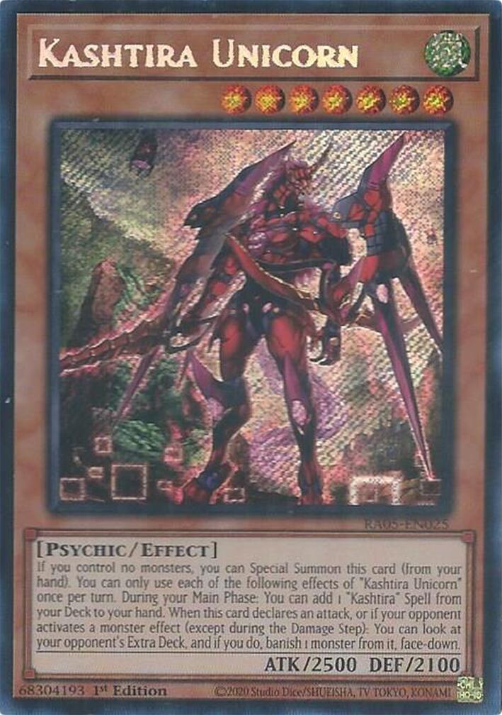 Kashtira Unicorn (Secret Rare) [RA05-EN025] Secret Rare | Exor Games Summserside