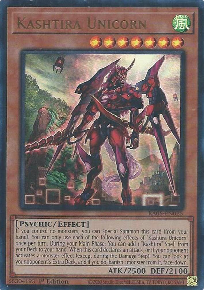 Kashtira Unicorn (Ultra Rare) [RA05-EN025] Ultra Rare | Exor Games Summserside