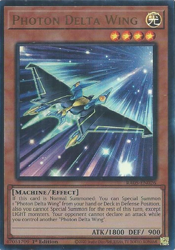 Photon Delta Wing (Ultra Rare) [RA05-EN026] Ultra Rare | Exor Games Summserside