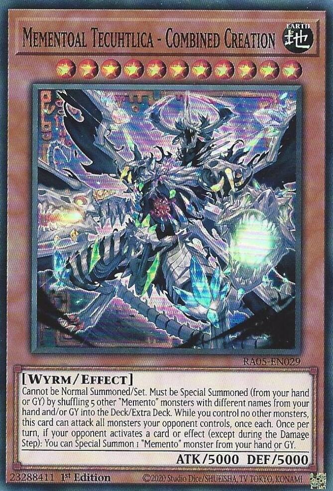 Mementoal Tecuhtlica - Combined Creation [RA05-EN029] Super Rare | Exor Games Summserside