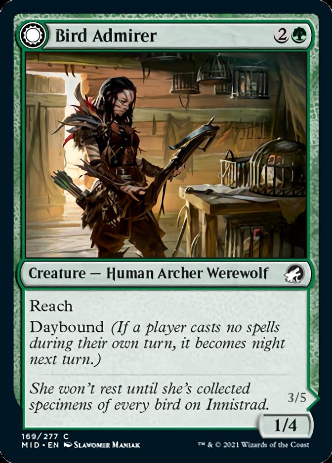 Bird Admirer // Wing Shredder [Innistrad: Midnight Hunt] | Exor Games Summserside