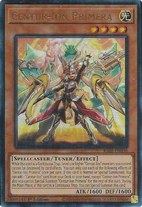 Centur-Ion Primera (Ultimate Rare) [RA05-EN030] Ultimate Rare | Exor Games Summserside