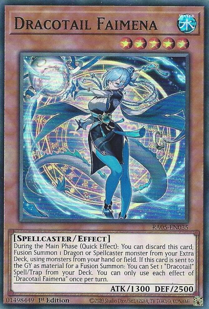 Dracotail Faimena [RA05-EN035] Super Rare | Exor Games Summserside