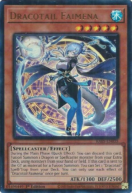 Dracotail Faimena (Ultra Rare) [RA05-EN035] Ultra Rare | Exor Games Summserside