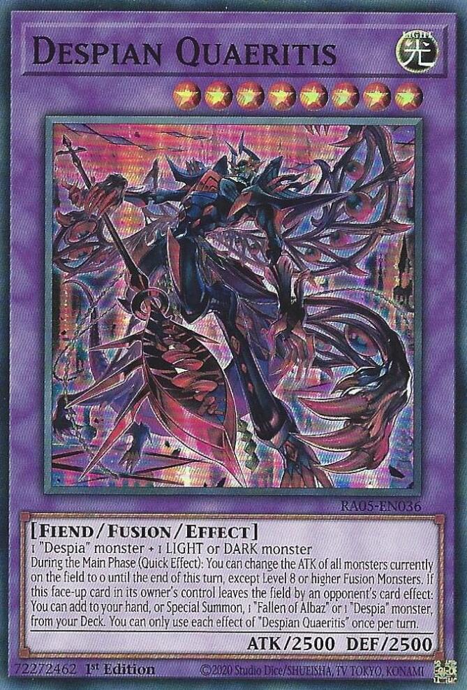 Despian Quaeritis [RA05-EN036] Super Rare | Exor Games Summserside