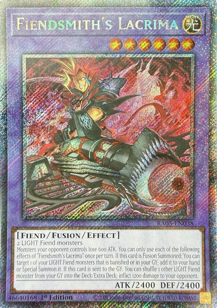 Fiendsmith's Lacrima (Platinum Secret Rare) [RA05-EN038] Platinum Secret Rare | Exor Games Summserside