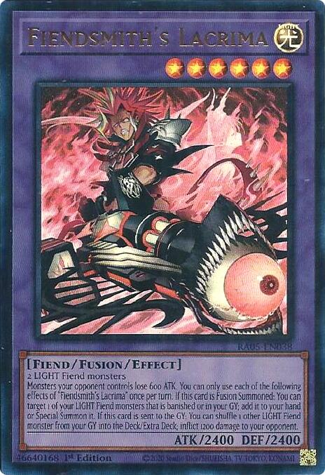 Fiendsmith's Lacrima (Ultra Rare) [RA05-EN038] Ultra Rare | Exor Games Summserside