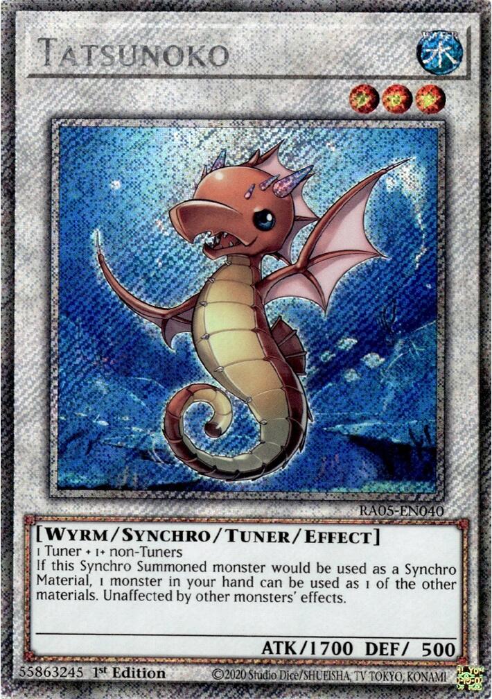 Tatsunoko (Platinum Secret Rare) [RA05-EN040] Platinum Secret Rare | Exor Games Summserside