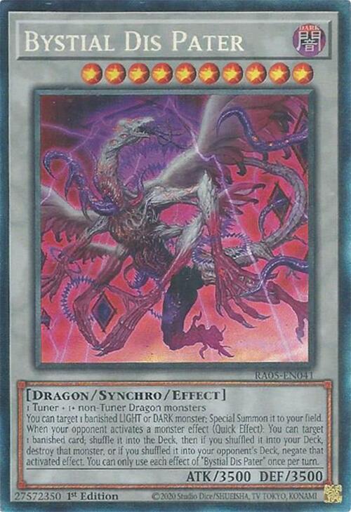 Bystial Dis Pater (Collector's Rare) [RA05-EN041] Collector's Rare | Exor Games Summserside