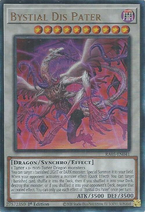Bystial Dis Pater (Ultimate Rare) [RA05-EN041] Ultimate Rare | Exor Games Summserside