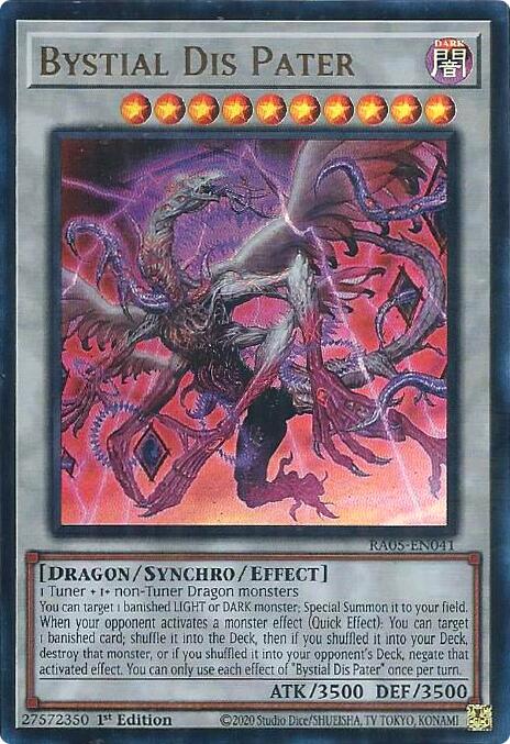 Bystial Dis Pater (Ultra Rare) [RA05-EN041] Ultra Rare | Exor Games Summserside