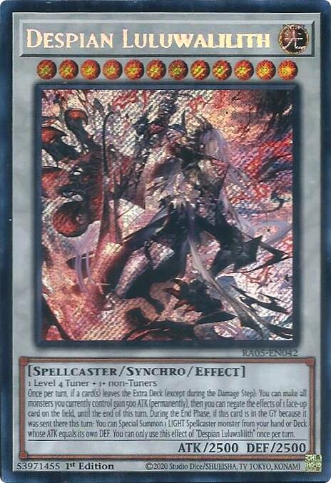 Despian Luluwalilith (Secret Rare) [RA05-EN042] Secret Rare | Exor Games Summserside