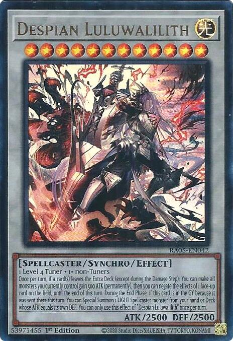 Despian Luluwalilith (Ultra Rare) [RA05-EN042] Ultra Rare | Exor Games Summserside