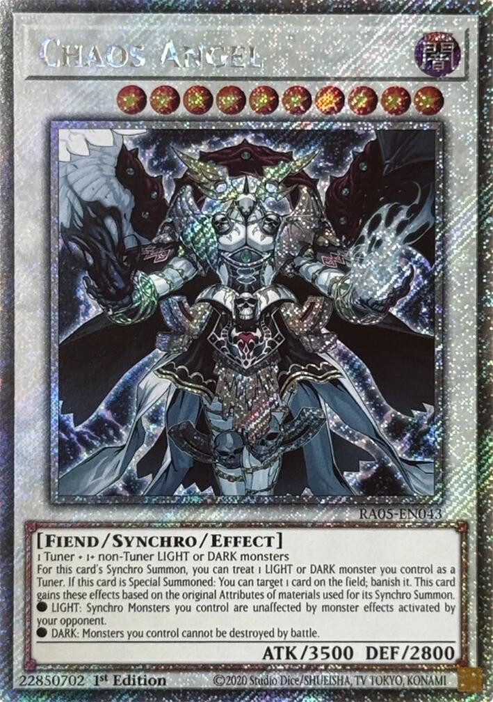 Chaos Angel (Platinum Secret Rare) [RA05-EN043] Platinum Secret Rare | Exor Games Summserside