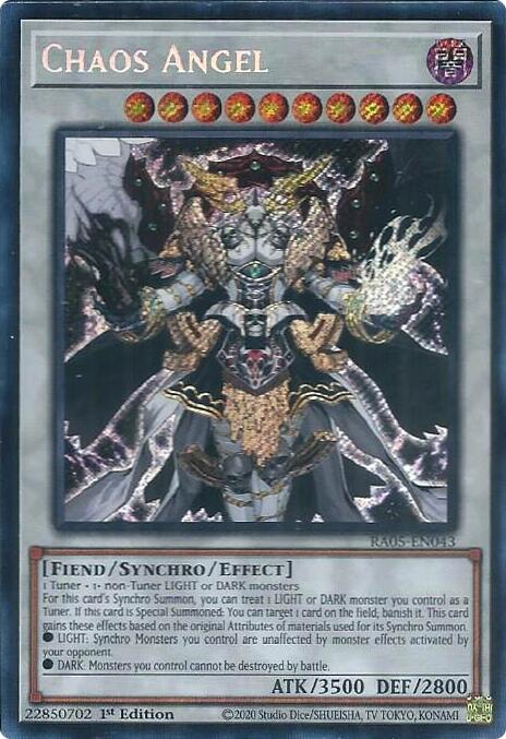 Chaos Angel (Secret Rare) [RA05-EN043] Secret Rare | Exor Games Summserside
