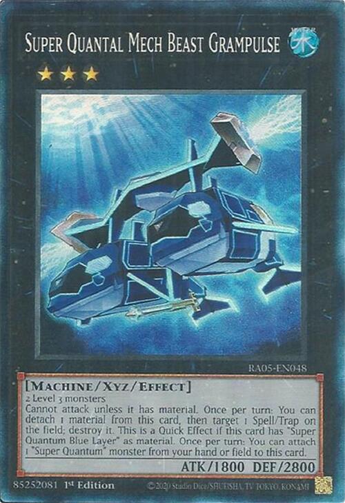 Super Quantal Mech Beast Grampulse (Collector's Rare) [RA05-EN048] Collector's Rare | Exor Games Summserside