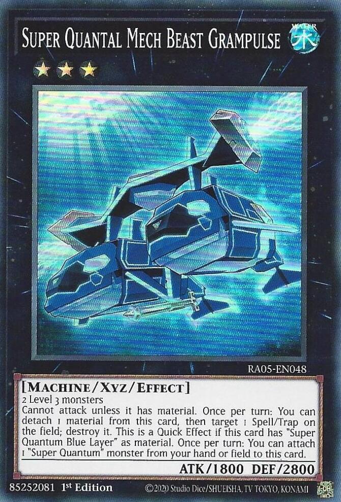 Super Quantal Mech Beast Grampulse [RA05-EN048] Super Rare | Exor Games Summserside