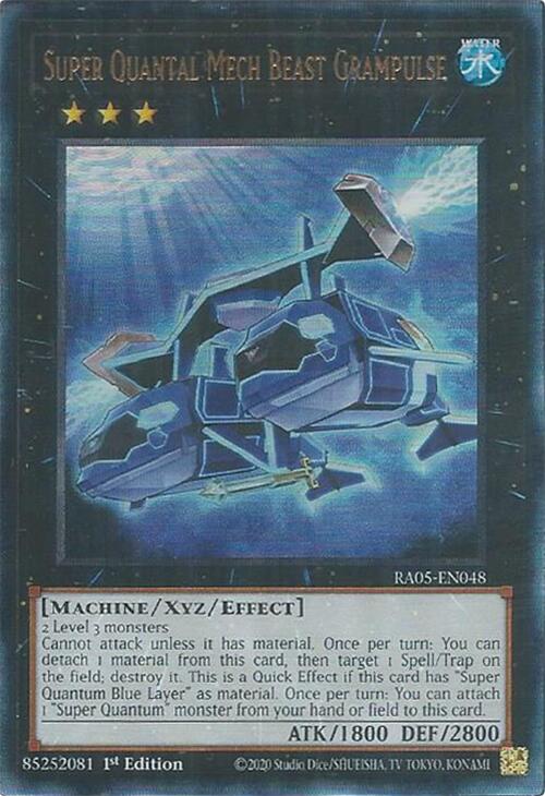 Super Quantal Mech Beast Grampulse (Ultimate Rare) [RA05-EN048] Ultimate Rare | Exor Games Summserside