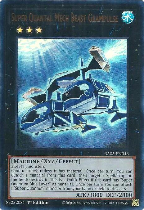 Super Quantal Mech Beast Grampulse (Ultra Rare) [RA05-EN048] Ultra Rare | Exor Games Summserside