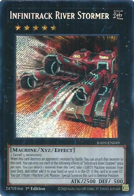 Infinitrack River Stormer (Secret Rare) [RA05-EN049] Secret Rare | Exor Games Summserside