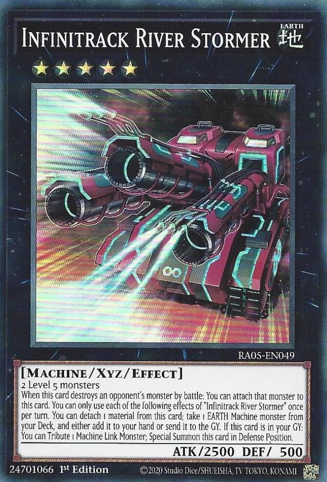 Infinitrack River Stormer [RA05-EN049] Super Rare | Exor Games Summserside