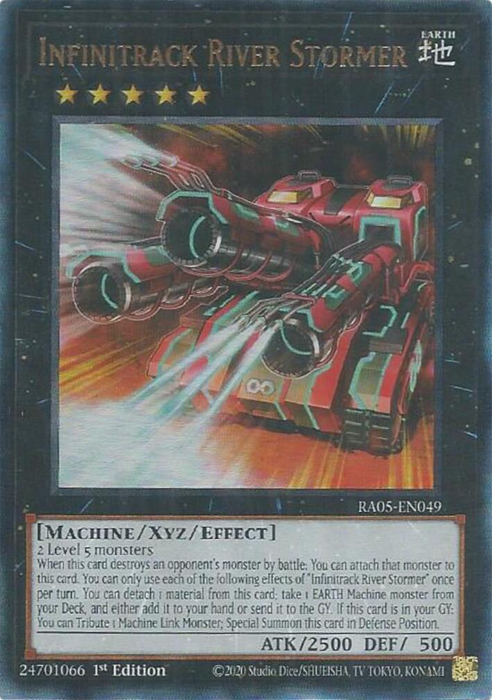 Infinitrack River Stormer (Ultimate Rare) [RA05-EN049] Ultimate Rare | Exor Games Summserside