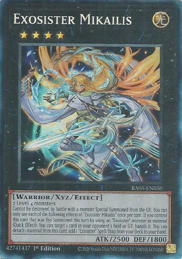 Exosister Mikailis (Collector's Rare) [RA05-EN050] Collector's Rare | Exor Games Summserside