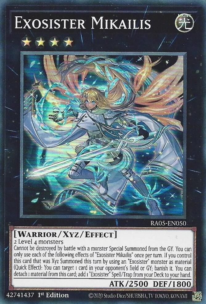 Exosister Mikailis [RA05-EN050] Super Rare | Exor Games Summserside