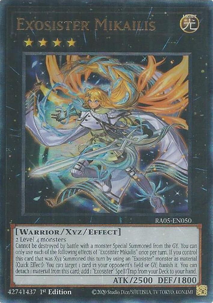 Exosister Mikailis (Ultimate Rare) [RA05-EN050] Ultimate Rare | Exor Games Summserside