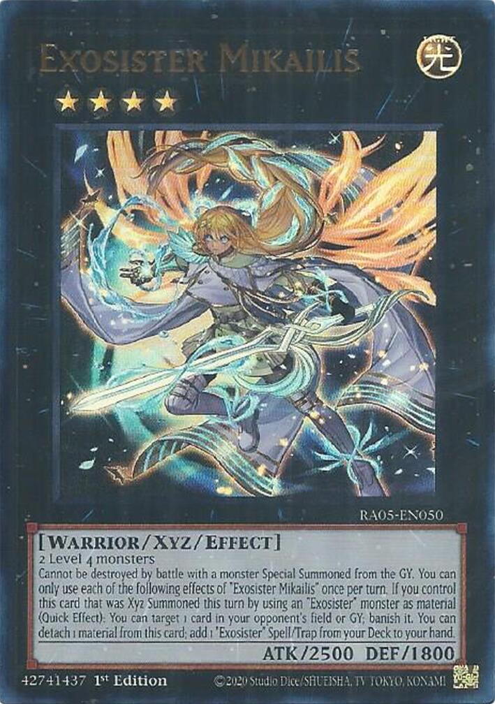 Exosister Mikailis (Ultra Rare) [RA05-EN050] Ultra Rare | Exor Games Summserside