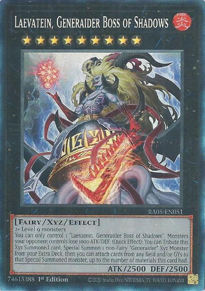 Laevatein, Generaider Boss of Shadows (Collector's Rare) [RA05-EN051] Collector's Rare | Exor Games Summserside