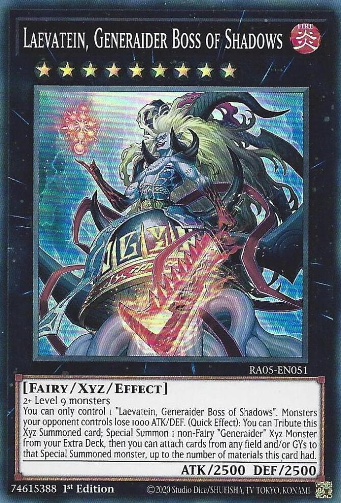 Laevatein, Generaider Boss of Shadows [RA05-EN051] Super Rare | Exor Games Summserside