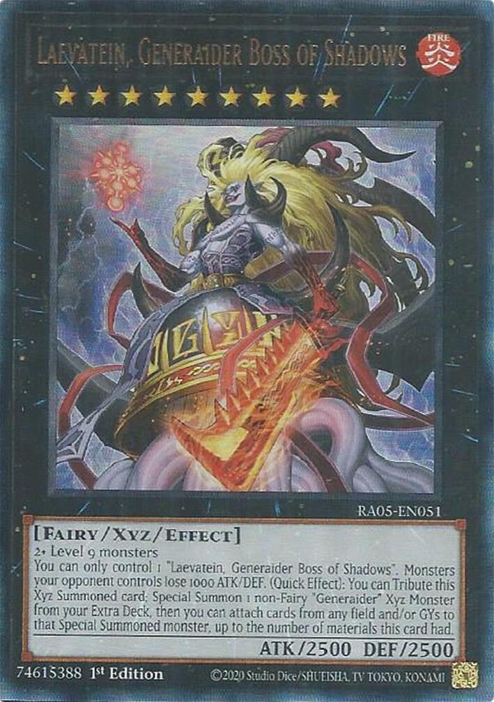 Laevatein, Generaider Boss of Shadows (Ultimate Rare) [RA05-EN051] Ultimate Rare | Exor Games Summserside