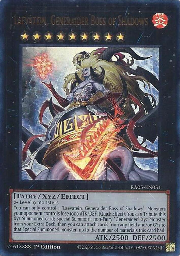Laevatein, Generaider Boss of Shadows (Ultra Rare) [RA05-EN051] Ultra Rare | Exor Games Summserside
