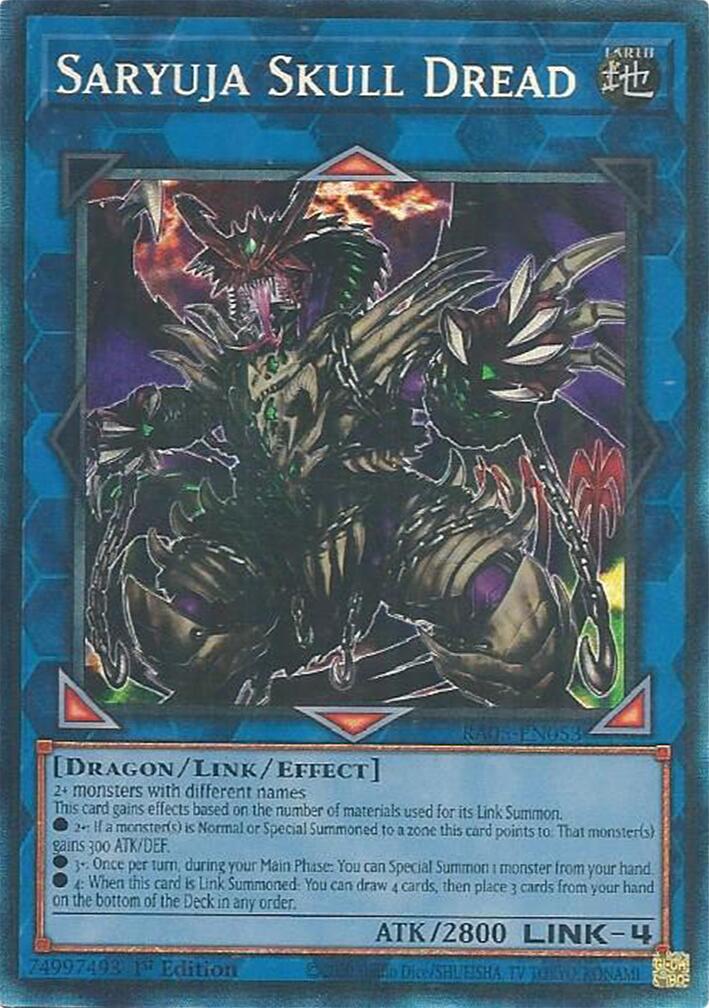 Saryuja Skull Dread (Collector's Rare) [RA05-EN053] Collector's Rare | Exor Games Summserside