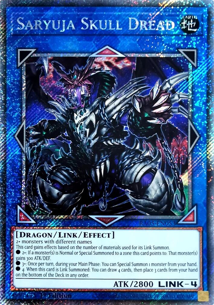 Saryuja Skull Dread (Platinum Secret Rare) [RA05-EN053] Platinum Secret Rare | Exor Games Summserside
