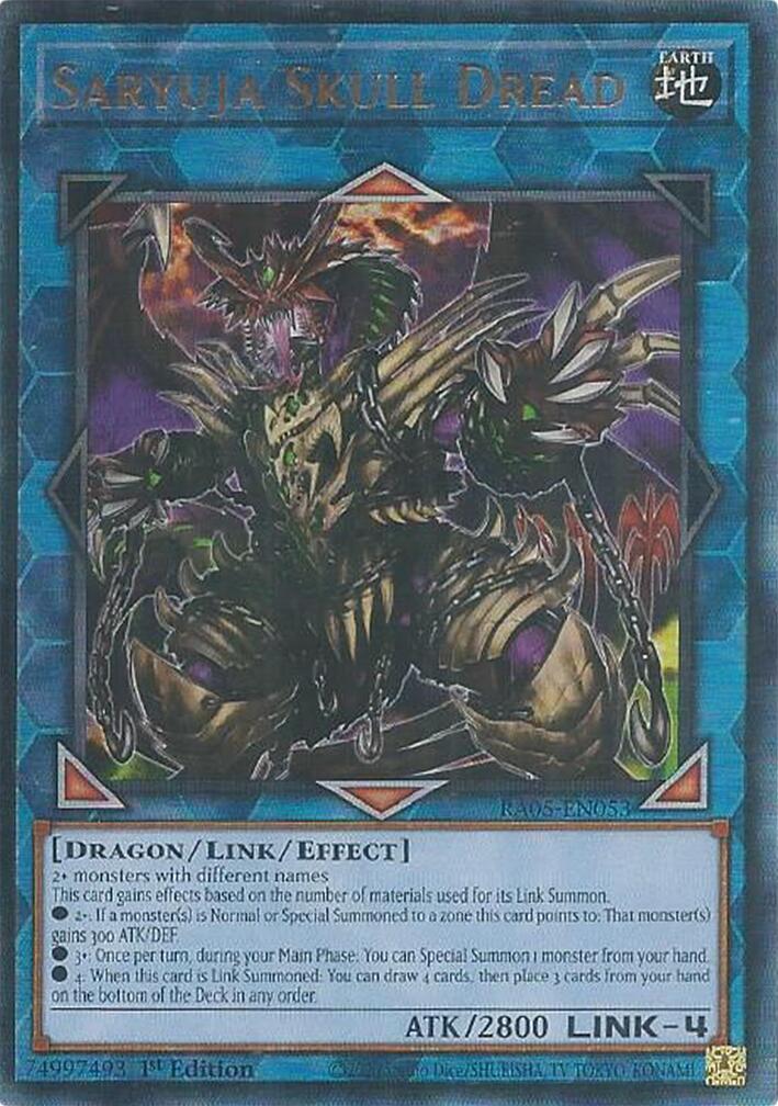 Saryuja Skull Dread (Ultimate Rare) [RA05-EN053] Ultimate Rare | Exor Games Summserside