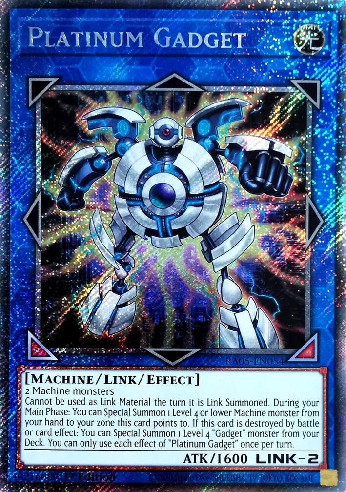 Platinum Gadget (Platinum Secret Rare) [RA05-EN054] Platinum Secret Rare | Exor Games Summserside