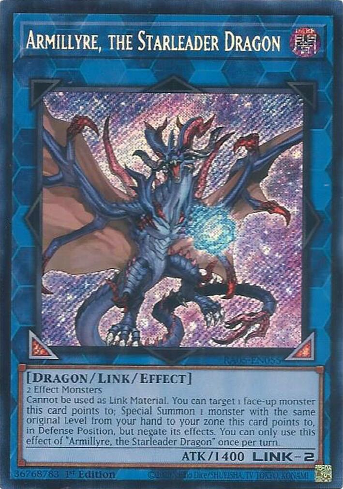 Armillyre, the Starleader Dragon (Secret Rare) [RA05-EN055] Secret Rare | Exor Games Summserside